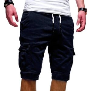 Short Cargo Bleu Marine - Short Cargo