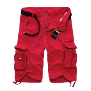 Short Cargo Rouge - Short Cargo